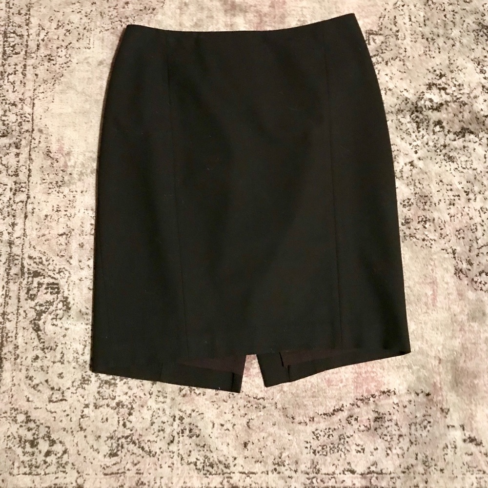 Black Pencil skirt; Ann Taylor